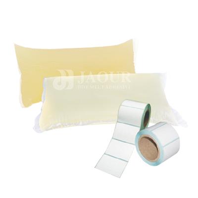 100% Solid Paper Sticker Hot Melt Adhesive For Labels Aging Resistance 0