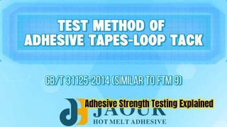 Measurement of static shear for adhesive tapes-Jaour Lab