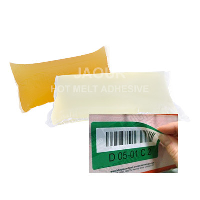 Blocks Rubber Hot Melt PSA For Deep Freeze Low Temperature Paper Labels