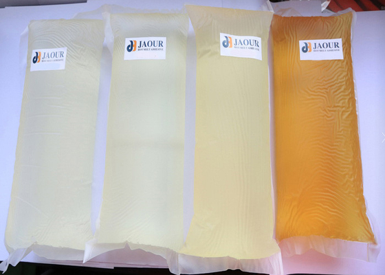 Yellow Color PSA Hot Melt Rubber Adhesive For Film Label