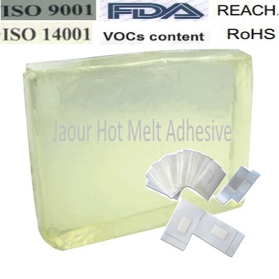 Solid Blocks Rubber Resin Hot Melt Adhesive For Medical Products