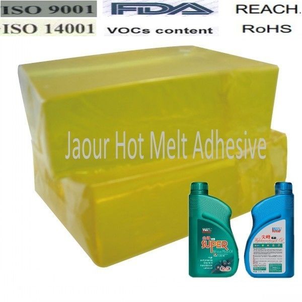 Synthetic Rubber Solid Hot Melt Glue Adhesive For Food Packaging Paper