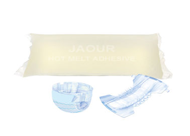 Synthetic Rubber PSA Pressure Sensitive Hot Melt Adhesive For Women Sanitary Napkins