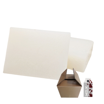 High-speed production film-coated carton box packaging low viscosity & high softening point & short open time polyolefin hot melt adhesive