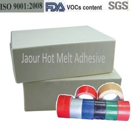 Good Adhesion Hot Melt Adhesive For Industry Tapes Block Solid Shape FDA / SVHC