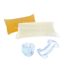 Synthetic Resin Rubber Diaper Sanitary Napkins Psa Glue with transparent color