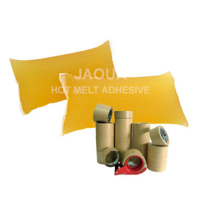 Light yellow color hot Melt PSA Pressure Sensitive Adhesive Rubber Based Aging Resistance for Kraft paper tape