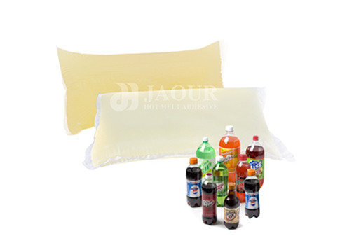 High Tack and Peel PET Bottle Labeling Hot Melt PSA Good Wetting for Synthetic Polymer Materials